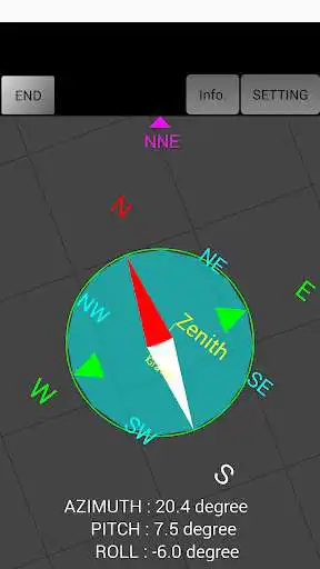 Play APK 3D Compass Gyroscope  and enjoy 3D Compass Gyroscope with UptoPlay com.lenovo.CompassGyroscope3D