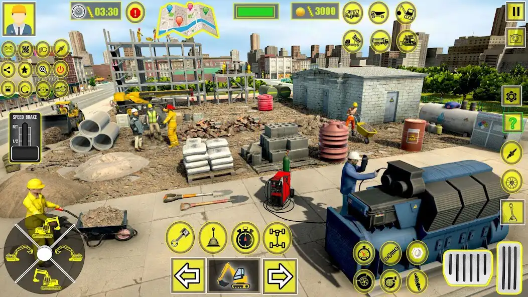 Play 3D Construction Simulator City as an online game 3D Construction Simulator City with UptoPlay