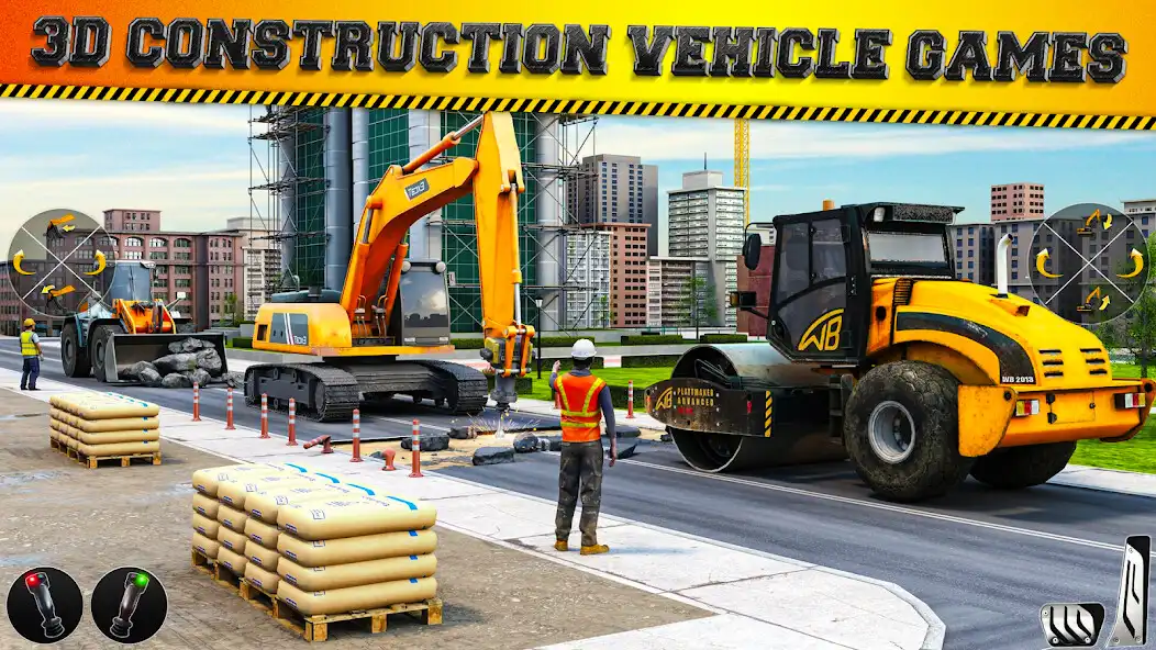 Play 3D Construction Vehicle Games as an online game 3D Construction Vehicle Games with UptoPlay
