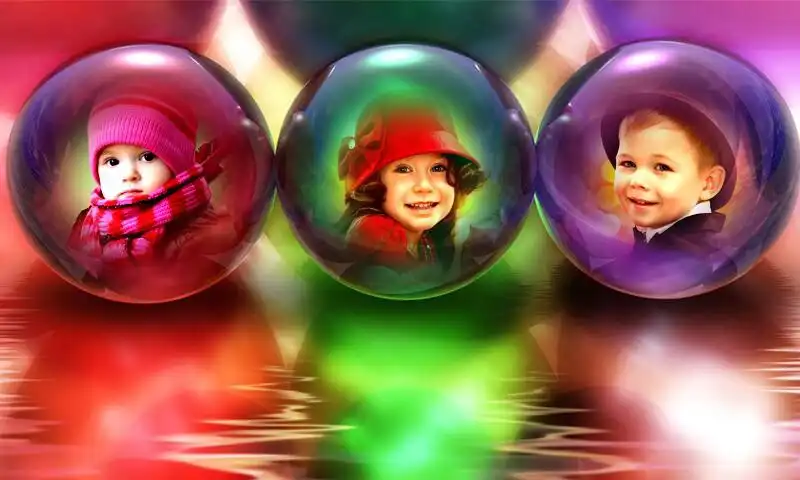 Play 3D Crystal Effects and Frames
