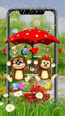 Play 3d Cute Monkey Couple