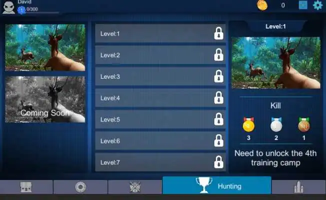 Play 3D Deer Hunter. Addictive Sniper Shooting games (Unreleased)