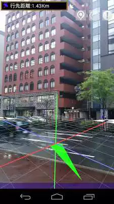 Play 3D destination compass AR