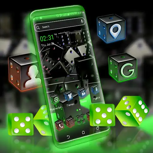 Play 3D Dice Neon Launcher Theme APK Play 3D Dice Neon Launcher Theme APK