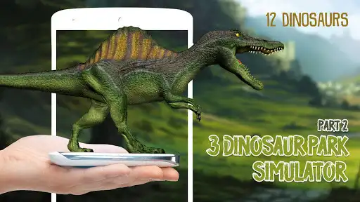 Play 3D Dinosaur park simulator part 2 as an online game 3D Dinosaur park simulator part 2 with UptoPlay
