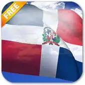 Free play online 3D Dominican Republic Flag Live Wallpaper APK