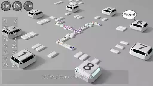 Play 3D Dominoes  and enjoy 3D Dominoes with UptoPlay