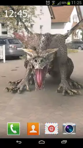 Play APK 3D Dragon Live Wallpaper  and enjoy 3D Dragon Live Wallpaper with UptoPlay dragon.developigor.com