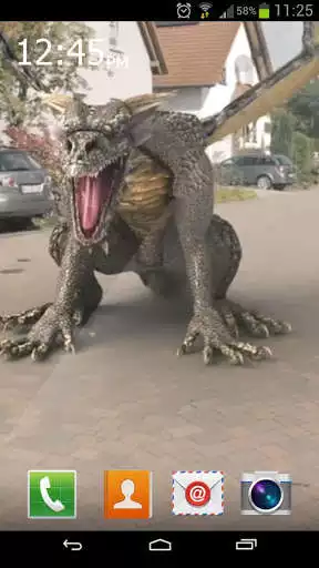 Play APK 3D Dragon Live Wallpaper  and enjoy 3D Dragon Live Wallpaper with UptoPlay dragon.developigor.com