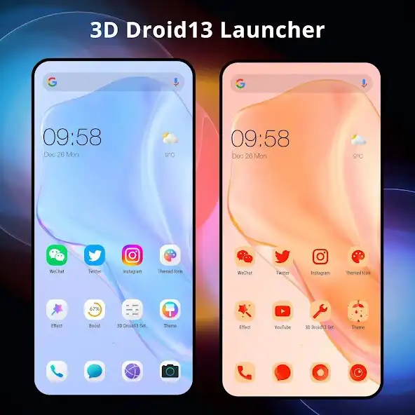 Play 3D Droid13 Launcher  and enjoy 3D Droid13 Launcher with UptoPlay