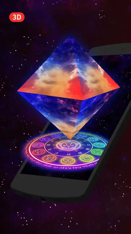 Play 3D Dynamic constellation magic cool free theme