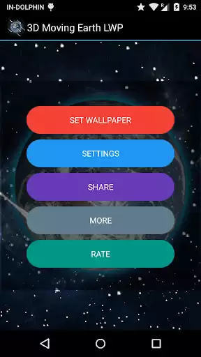 Play 3D Earth Live Wallpaper