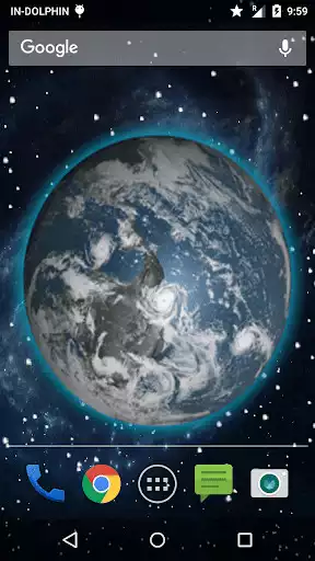 Play 3D Earth Live Wallpaper