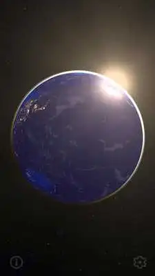 Play 3D Earth  Moon - free live wallpapers