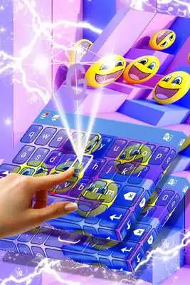 Play 3D Emoji Keyboard Theme