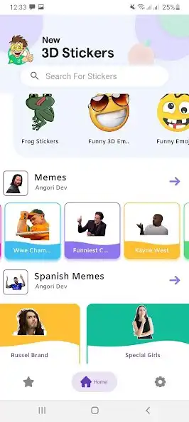 Play 3D Emoji Stickers For Whatsapp as an online game 3D Emoji Stickers For Whatsapp with UptoPlay