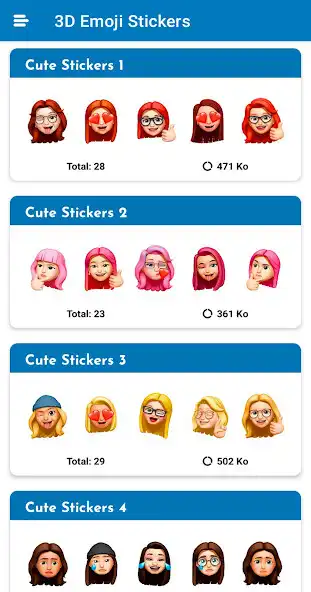 Play 3D Emoji Stickers - WASticker and enjoy 3D Emoji Stickers - WASticker with UptoPlay Play 3D Emoji Stickers - WASticker and enjoy 3D Emoji Stickers - WASticker with UptoPlay