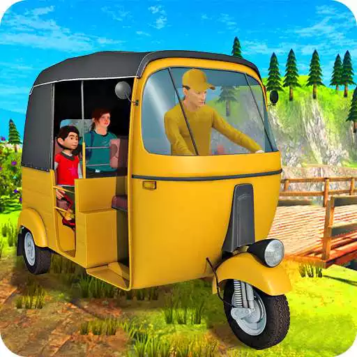 Free play online 3D Fast City Rickshaw Diver  APK