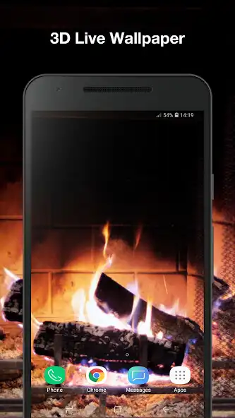 Play 3d Fireplace Wallpaper Pro  and enjoy 3d Fireplace Wallpaper Pro with UptoPlay