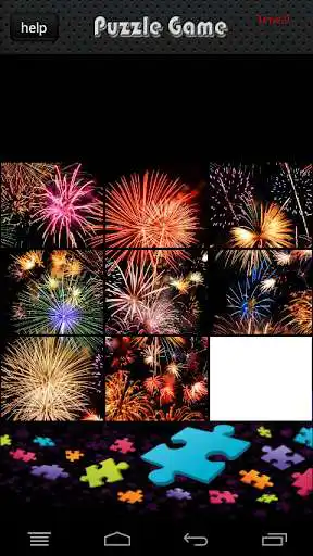 Play APK 3D Fireworks Jigsaw Puzzles  and enjoy 3D Fireworks Jigsaw Puzzles with UptoPlay com.MJFirework