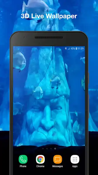 Play 3d Fish Aquarium Wallpaper Pro  and enjoy 3d Fish Aquarium Wallpaper Pro with UptoPlay