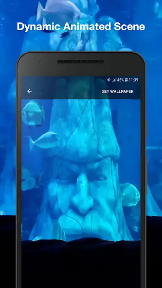 Play 3d Fish Aquarium Wallpaper Pro as an online game 3d Fish Aquarium Wallpaper Pro with UptoPlay