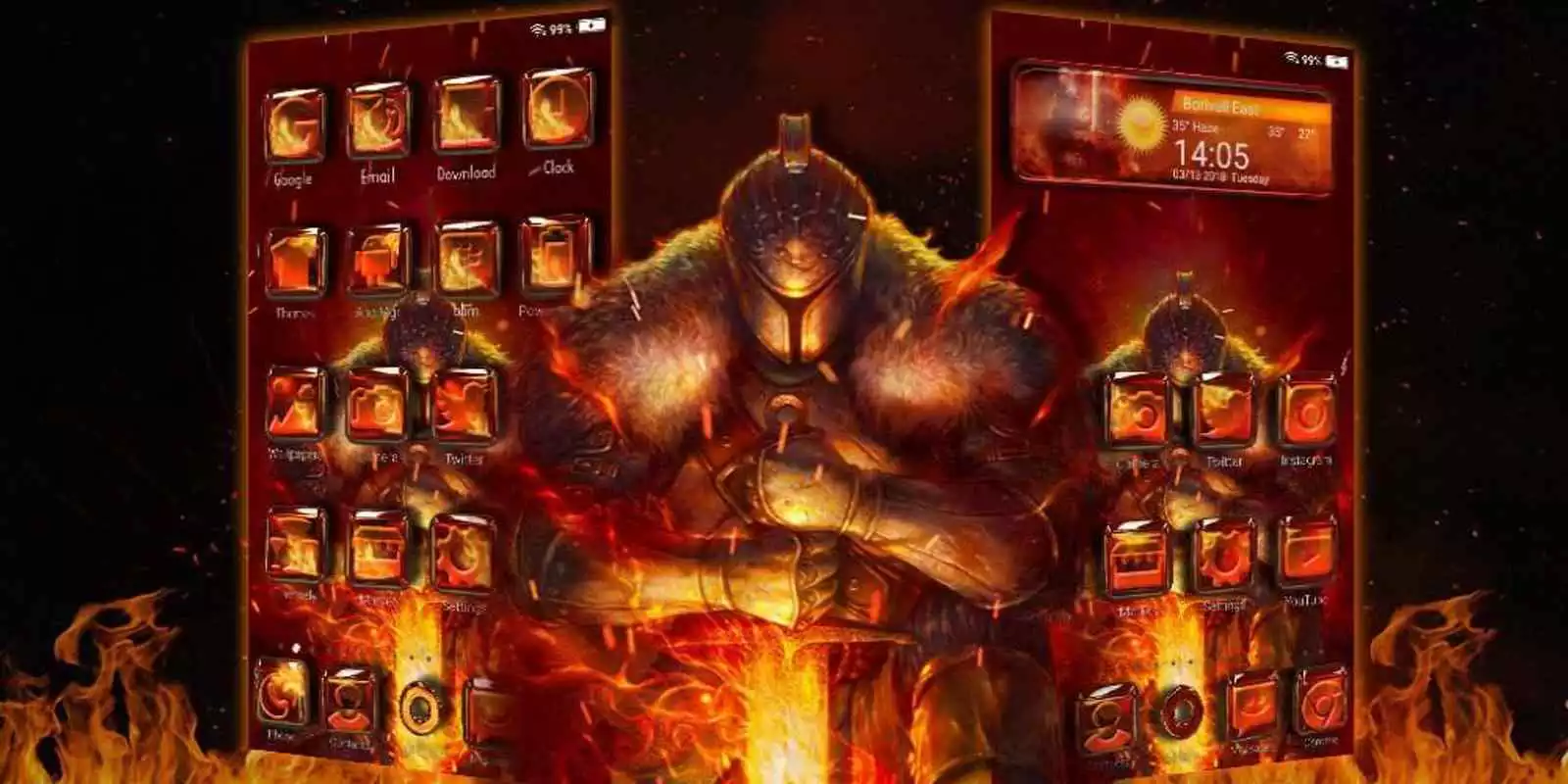 Play 3d Flaming Knight