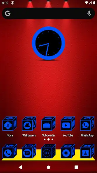 Play 3D Flat Blue Icon Pack  and enjoy 3D Flat Blue Icon Pack with UptoPlay