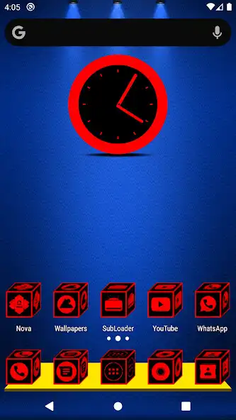 Play 3D Flat Red Icon Pack  and enjoy 3D Flat Red Icon Pack with UptoPlay