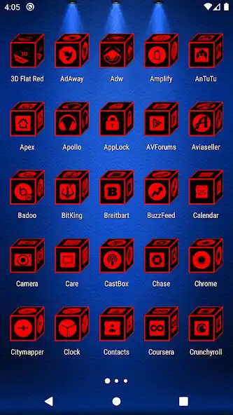 Play 3D Flat Red Icon Pack as an online game 3D Flat Red Icon Pack with UptoPlay