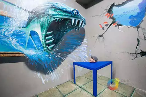 Play 3D floor Art and Painting