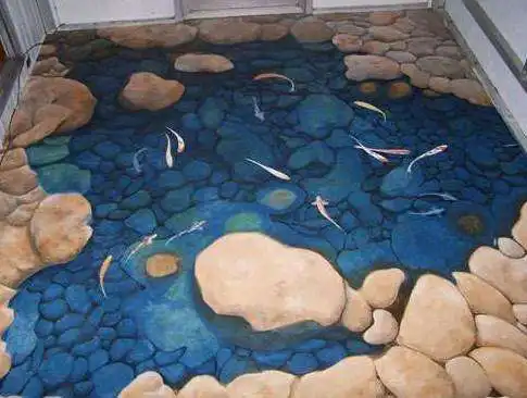 Play 3D floor art