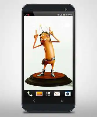 Play 3D Funny Ant Live Wallpaper