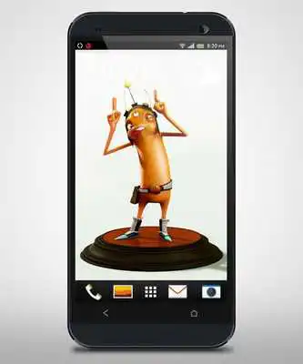 Play 3D Funny Ant Live Wallpaper