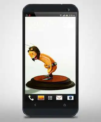 Play 3D Funny Ant Live Wallpaper