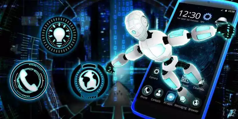 Play 3D Future Robot Theme