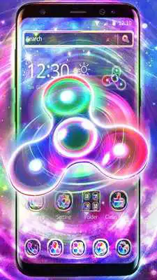 Play 3D Galaxy Neon Fidget Spinner Theme Play 3D Galaxy Neon Fidget Spinner Theme