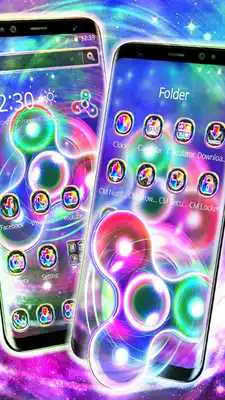 Play 3D Galaxy Neon Fidget Spinner Theme Play 3D Galaxy Neon Fidget Spinner Theme