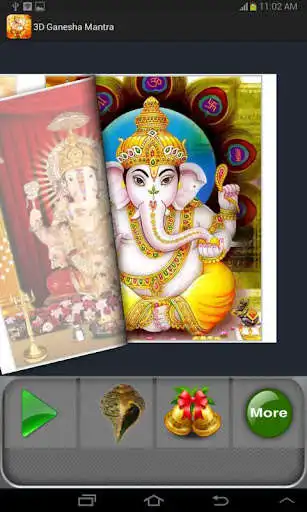 Play 3D Ganesha Mantra Book as an online game 3D Ganesha Mantra Book with UptoPlay