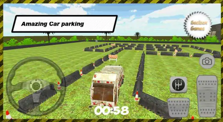 Play 3D Garbage Truck Parking