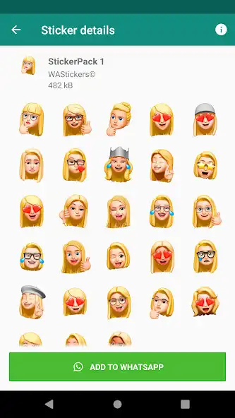 Play 3D Girls Emoji Stickers  and enjoy 3D Girls Emoji Stickers with UptoPlay
