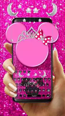Play 3D Glitter Minnie Keyboard Theme