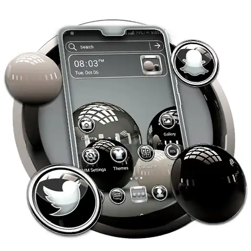 Play 3D Glossy Ball Theme APK