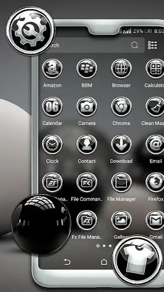 Play 3D Glossy Ball Theme as an online game 3D Glossy Ball Theme with UptoPlay