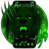 Free play online 3d Green Neon Bear APK