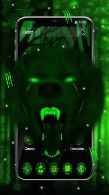 Play 3d Green Neon Bear Play 3d Green Neon Bear