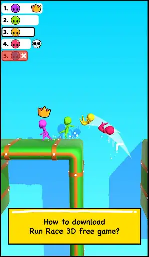 Play 3D Guide Run Race  and enjoy 3D Guide Run Race with UptoPlay