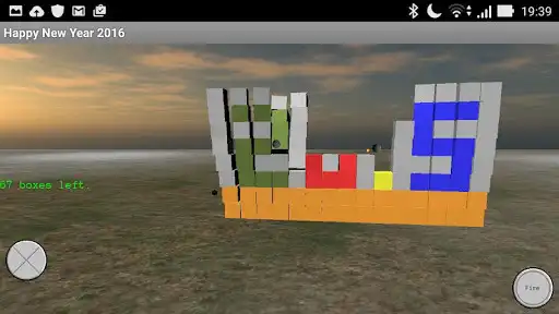 Play 3D Happy New Year Mini Game as an online game 3D Happy New Year Mini Game with UptoPlay