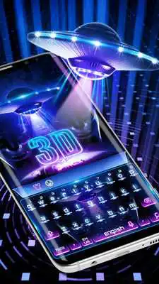 Play 3D Hologram Neon keyboard