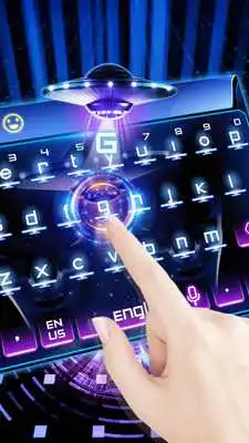 Play 3D Hologram Neon keyboard
